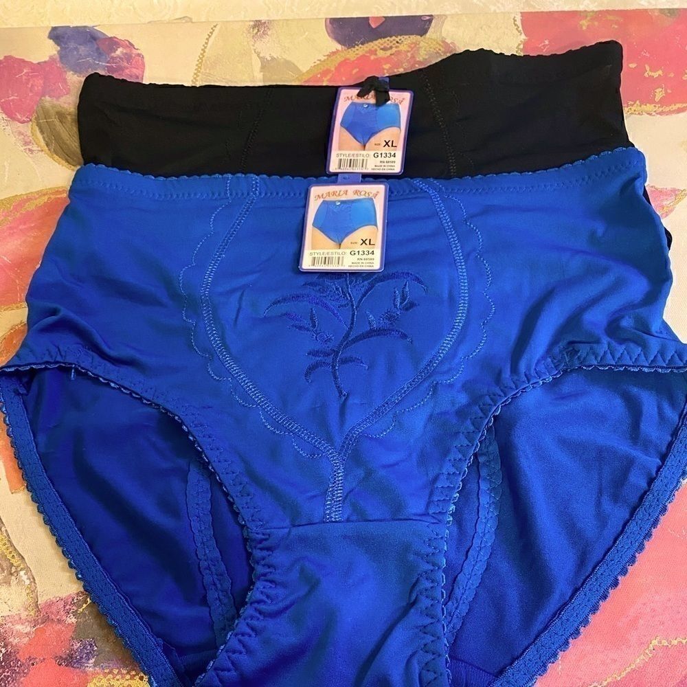 🥀Maria Rosa High waist Embroidered Underwear XL